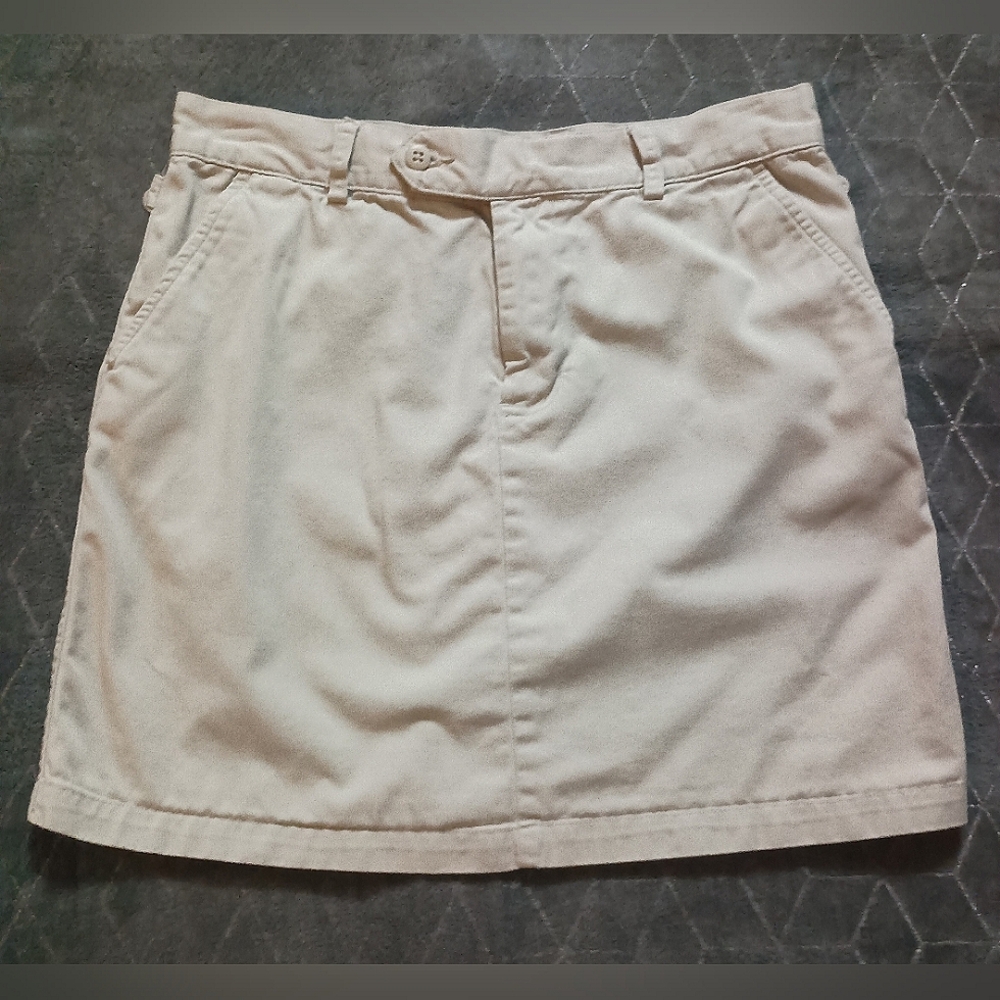 Ralph Lauren Sport Light Khaki Skirt Size 10